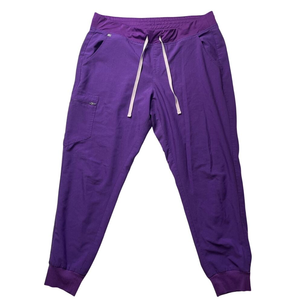 Figs Ultra Violet Jogger Scrub Pants Size XL PO 1651